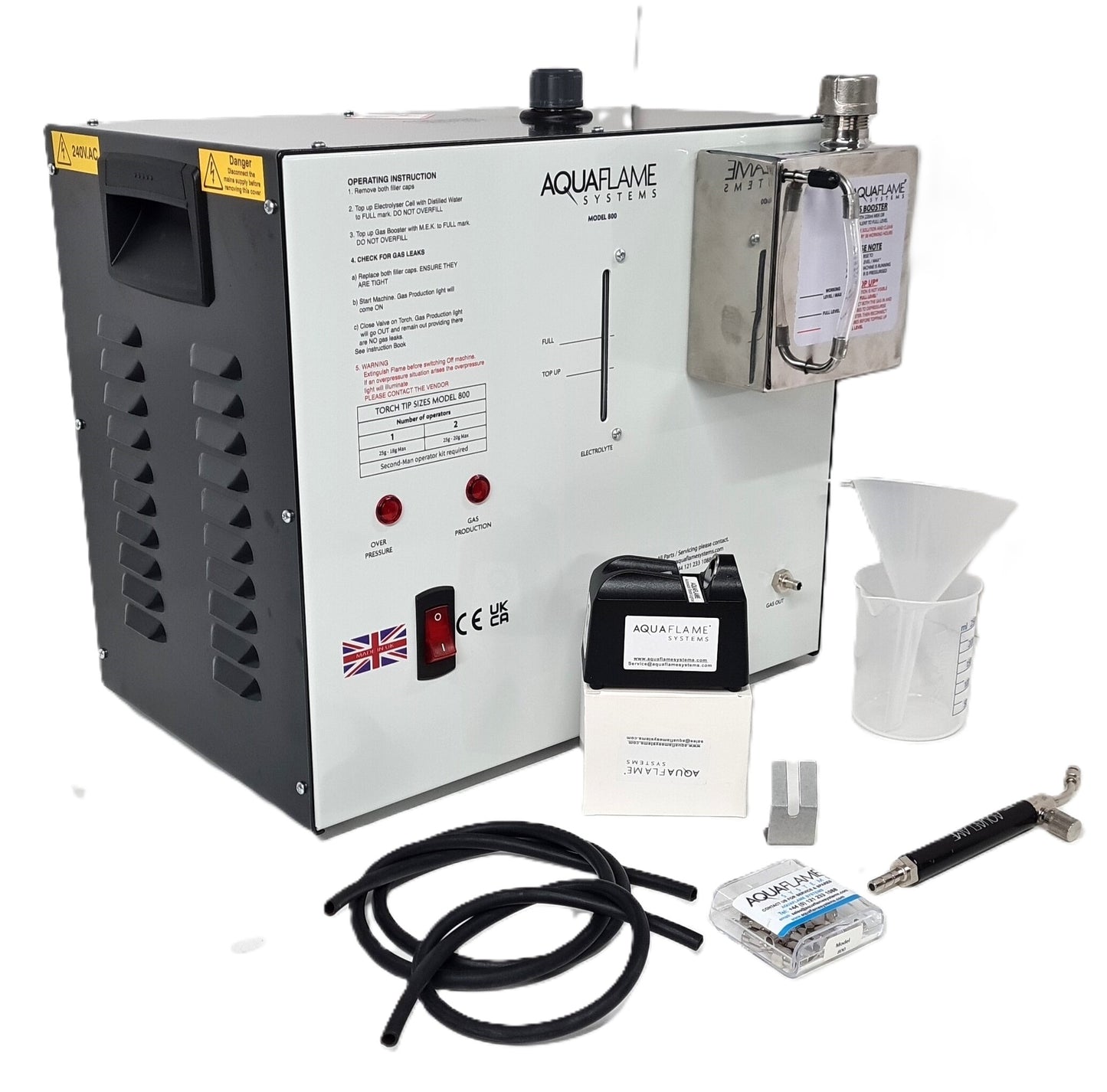 LM136-240 - AQUAFLAME MODEL 800 (240v)