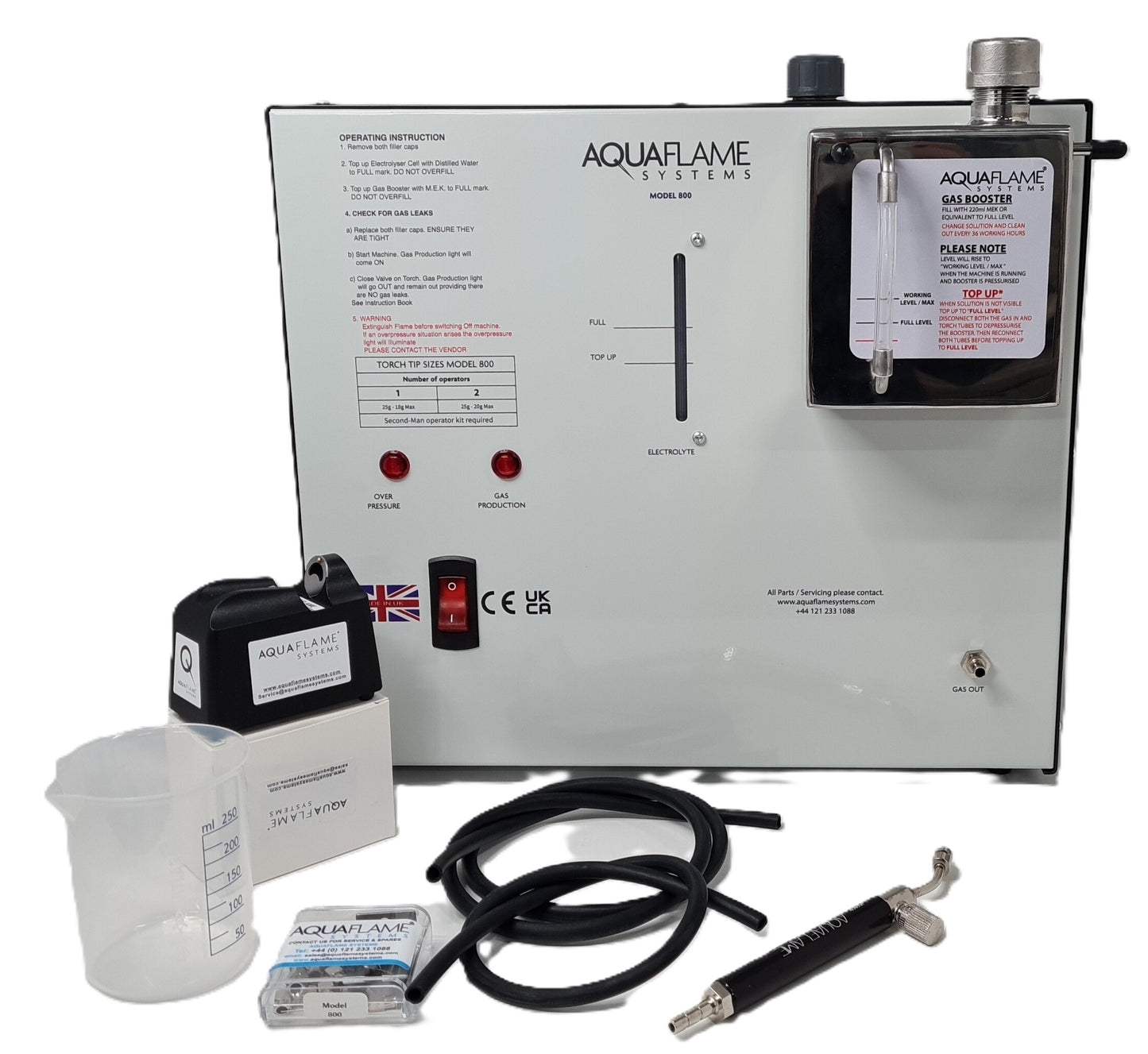LM136-240 - AQUAFLAME MODEL 800 (240v)