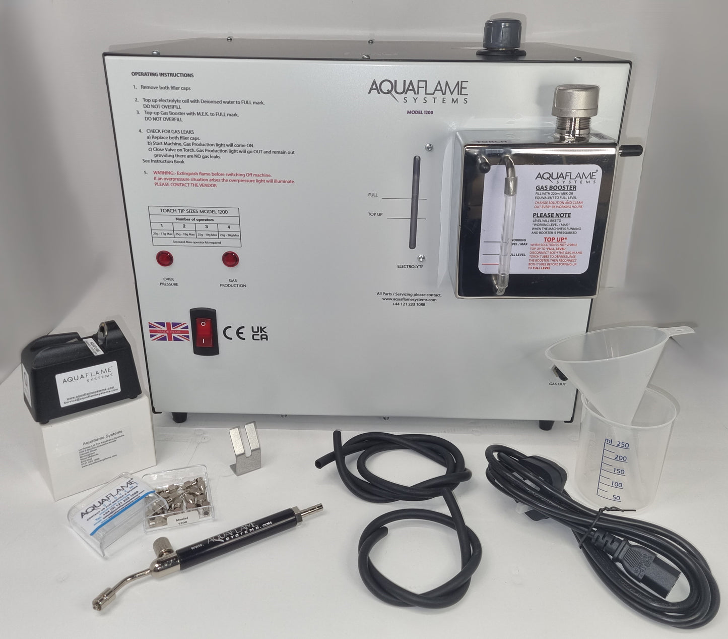 LM137-240 - AQUAFLAME MODEL 1200 (240v)